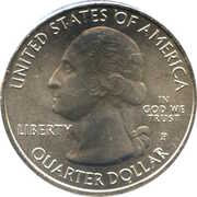 ¼ Dollar "Washington Quarter" Theodore Roosevelt National Park, North Dakota obverse image