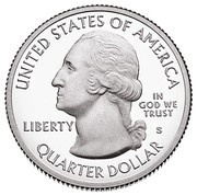 ¼ Dollar "Washington Quarter" Frederick Douglass National Historic Site, District of Columbia - Silver Proof obverse image