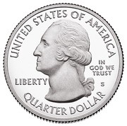 ¼ Dollar "Washington Quarter" Ozark National Scenic Riverways, Missouri - Silver Proof obverse image