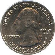 ¼ Dollar "Washington Quarter" Lowell National Historical Park, Massachusetts obverse image