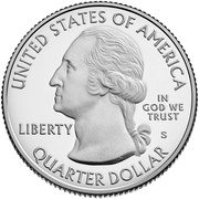 ¼ Dollar "Washington Quarter" Lowell National Historical Park, Massachusetts obverse image