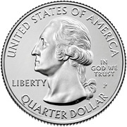 ¼ Dollar "Washington Quarter" National Park of American Samoa obverse image