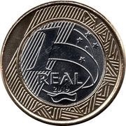 1 Real 25 Years of Real, Brazil, 2019 reverse image