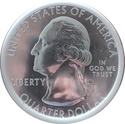 ¼ Dollar "Washington Quarter" National Park of American Samoa - Silver 5 oz Bullion obverse image