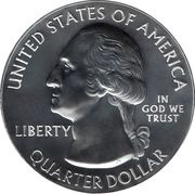 ¼ Dollar "Washington Quarter" Weir Farm National Historic Site, Connecticut - Silver 5 oz Bullion obverse image