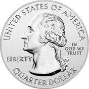 ¼ Dollar "Washington Quarter" Salt River Bay, U.S. Virgin Islands - Silver 5 oz Bullion obverse image