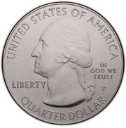 ¼ Dollar "Washington Quarter" Tallgrass Prairie National Preserve - Silver 5 oz Bullion obverse image