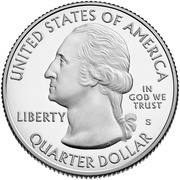 ¼ Dollar "Washington Quarter" Tuskegee Airmen National Historic Site, Alabama obverse image