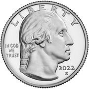 ¼ Dollar "Washington Quarter" Nina Otero-Warren obverse image