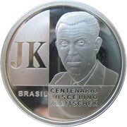 2 Reais Juscelino Kubitschek obverse image