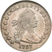 ½ Dollar "Draped Bust Half Dollar" small eagle obverse image