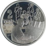 2 Reais Ary Barroso obverse image