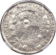 ½ Dollar "1814 Half Dollar" Pattern reverse image
