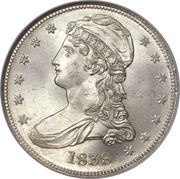½ Dollar "Capped Bust Half Dollar" HALF DOL. below eagle obverse image