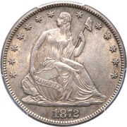 ½ Dollar "Seated Liberty Half Dollar" with motto obverse image