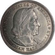½ Dollar Columbian Exposition, United States, 1892-1893 obverse image