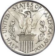 ½ Dollar Panama-Pacific Exposition, United States, 1915 reverse image