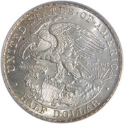 ½ Dollar State of Illinois Anniversary, United States, 1918 reverse image