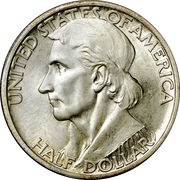 ½ Dollar Boone Bicentennial, United States, 1934-1938 reverse image