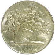½ Dollar Connecticut, United States, 1935 reverse image