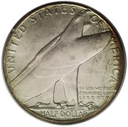 ½ Dollar Bridgeport, United States, 1936 reverse image