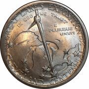 ½ Dollar Cleveland Centennial / Great Lakes Exposition, United States, 1936 reverse image