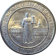 ½ Dollar Columbia Sesquicentennial obverse image