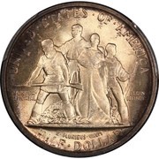 ½ Dollar Elgin, Ill., Centennial, United States, 1936 reverse image