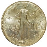 ½ Dollar Lynchburg, Virginia Sesquicentennial, United States, 1936 reverse image