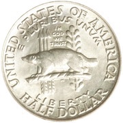 ½ Dollar Wisconsin Territorial Centennial, United States, 1936 reverse image