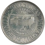 ½ Dollar York County, Maine Tercentenary obverse image