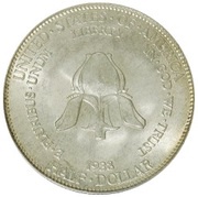 ½ Dollar New Rochelle, United States, 1938 reverse image