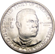 ½ Dollar Booker T. Washington Memorial obverse image