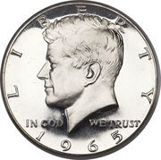 ½ Dollar "Kennedy Half Dollar" 40% Silver obverse image