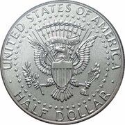 ½ Dollar "Kennedy Half Dollar", United States, 1971-2024 reverse image