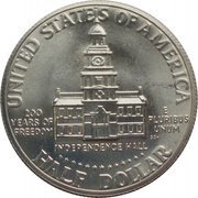 ½ Dollar "Kennedy Half Dollar" Bicentennial, Silver Issue reverse image
