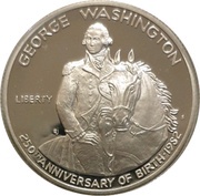 ½ Dollar George Washington obverse image