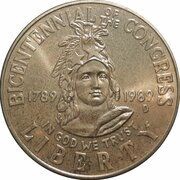 ½ Dollar Congress obverse image