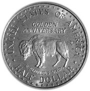 ½ Dollar Mt. Rushmore, United States, 1991 reverse image