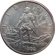 ½ Dollar Columbus obverse image
