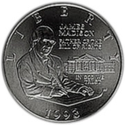 ½ Dollar Bill Of Rights obverse image