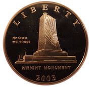 ½ Dollar First Flight Centennial obverse image