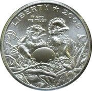 ½ Dollar American Bald Eagle obverse image