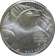 ½ Dollar American Bald Eagle, United States, 2008 reverse image