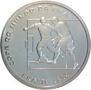 2 Reais FIFA World Cup 2014 - Dribbling obverse image