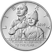 ½ Dollar American Legion 100th Anniversary obverse image