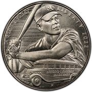 ½ Dollar Negro Leagues Baseball obverse image
