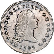 1 Dollar "Flowing Hair Dollar" obverse image