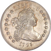 1 Dollar "Draped Bust Dollar" small eagle obverse image