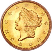 1 Dollar "Liberty Head" Type 1 obverse image
